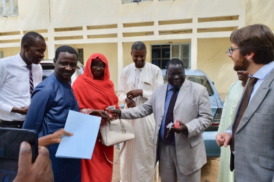 RECEPTION DES VEHICULES ACQUIS DANS LE CADRE DU PROGRAMME ACET2 FINANCE PAR L&rsquo;UNION EUROPEENNE