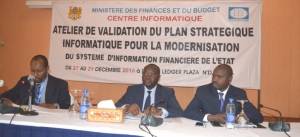 Atelier de validation du plan stratégique informatique pour la modernisation du système d&#039;information financière de l&#039;Etat