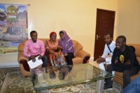 Mme BANATA TCHALE SOW  a reçu en audience les étudiants Tchadiens en médecine au Cuba