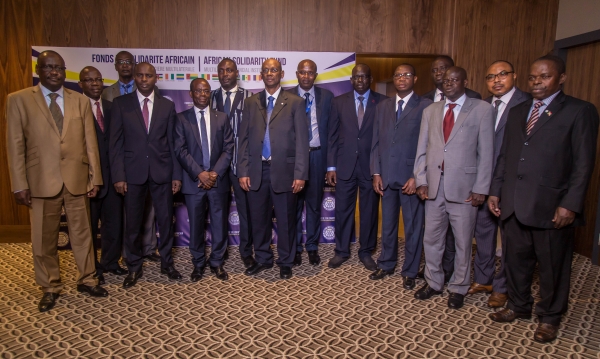 M. Abdoulaye Barh Bachar, président du CA préside la 18ème session ordinaire  du Fond de Solidarité Africain