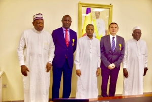 Elévation au grade de Chevalier de l’Ordre National du Mérite du Tchad